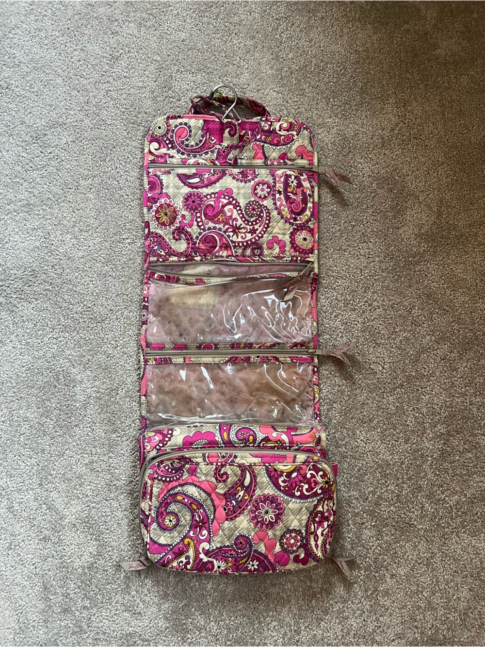 Vera Bradley Hanging Travel Organizer Bag